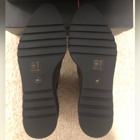 Cecelia New York Gemma Suede Wedge Boots In Gray. NIB. Sz 8.5 & 9 - Picture 6 of 9